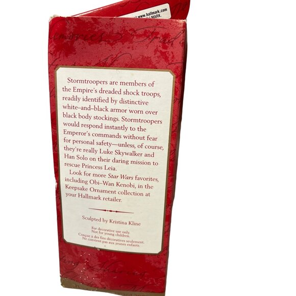 Hallmark ornament—Star Wars—- -IMPERIAL stormtrooper - Picture 10 of 11